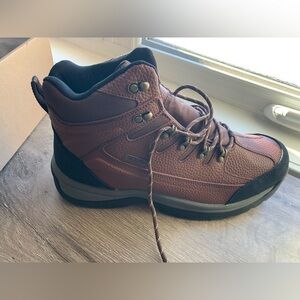 NIB SZ 13 Burudani Brown Hiking Boots leather